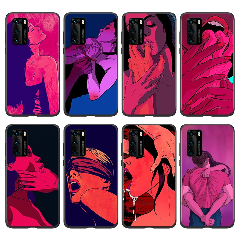 Sexy Lips Hot Girl Silicone Cover For Huawei P40 P30 P20 Pro P10 P9 P8 Lite RU E Mini Plus 2019 2017 Black Phone Case
Sexy Lips Hot Girl Silicone Cover For Huawei P40 P30 P20 Pro P10 P9 P8 Lite RU E Mini Plus 2019 2017 Black Phone Case