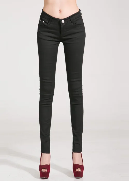 Autumn Women Elastic Pencil Jeans Pants Candy Colored Mid Waist Zipper Slim Fit Skinny Full Length Female Trousers 2021 Fashion
Autumn Women Elastic Pencil Jeans Pants Candy Colored Mid Waist Zipper Slim Fit Skinny Full Length Female Trousers 2021 Fashion