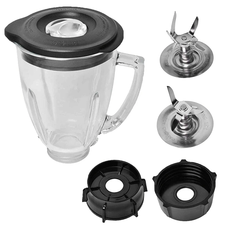 Replacement Parts Compatible for Oster Blender, 6 Cup Glass Blender with Ice Blade,Bottom Cap
Replacement Parts Compatible for Oster Blender, 6 Cup Glass Blender with Ice Blade,Bottom Cap