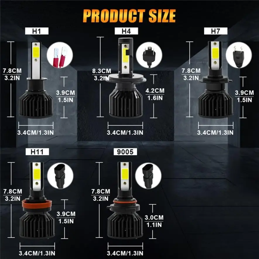 Car led headlights h4 h7 h11 9005 highlight spotlight led car lights car modified headlights
Car led headlights h4 h7 h11 9005 highlight spotlight led car lights car modified headlights