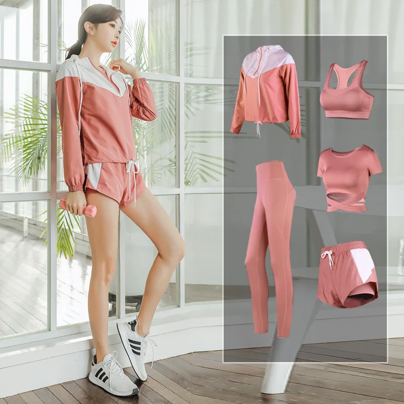 Woman Tracksuit 2/3/5 Sets Sportswear Yoga Pants Running Sets Gym Clothing Einter Warm T-shirt Bra Leggings Long sleeve Top
Woman Tracksuit 2/3/5 Sets Sportswear Yoga Pants Running Sets Gym Clothing Einter Warm T-shirt Bra Leggings Long sleeve Top