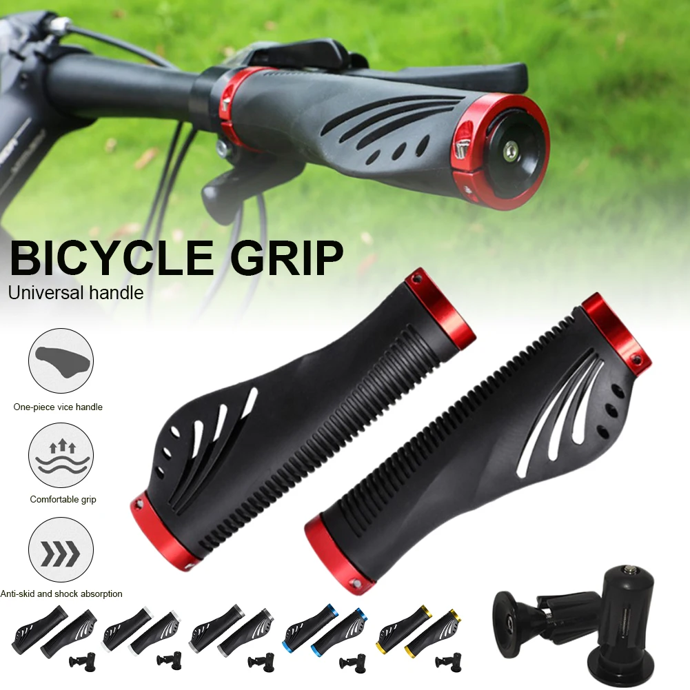 Bike Handlebar Grips Lock On Bike Grip Anti-Slip Shock-Proof Rubber Grip Mountain Road Bike Cycling Non-Slip with Bar End Plugs
Bike Handlebar Grips Lock On Bike Grip Anti-Slip Shock-Proof Rubber Grip Mountain Road Bike Cycling Non-Slip with Bar End Plugs