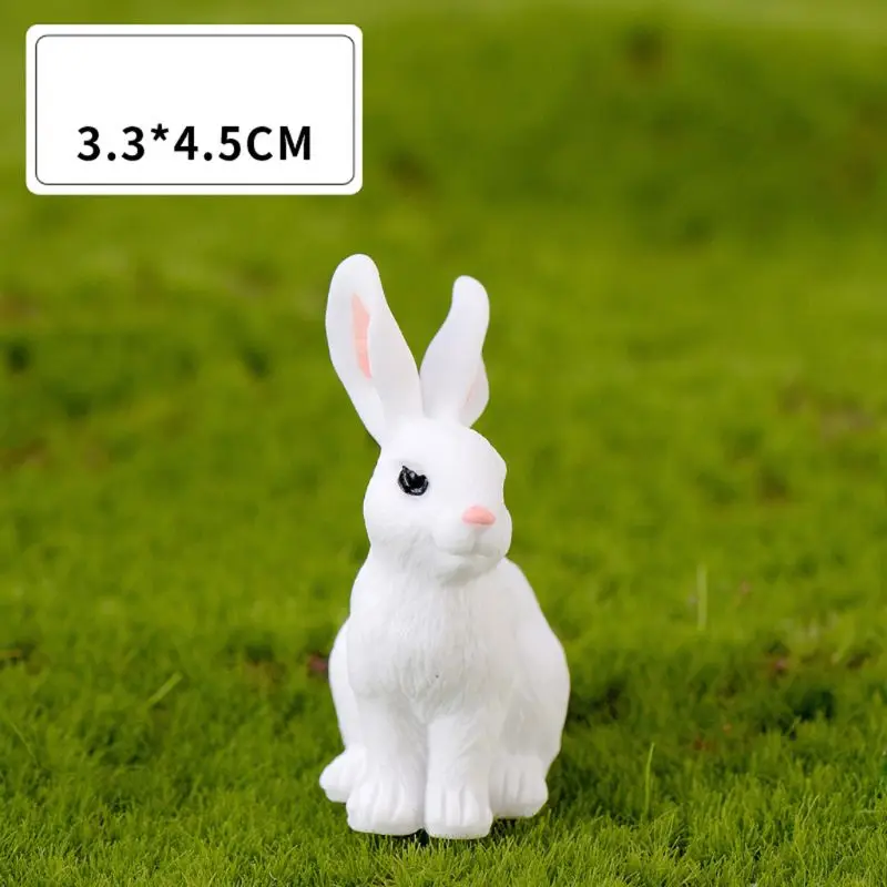 4Pcs/Set Garden Cute White Rabbits Miniature Resin Figurine Home Decor Micro Landscape Craft Plant Pot Fairy DIY Ornament 34YF
4Pcs/Set Garden Cute White Rabbits Miniature Resin Figurine Home Decor Micro Landscape Craft Plant Pot Fairy DIY Ornament 34YF