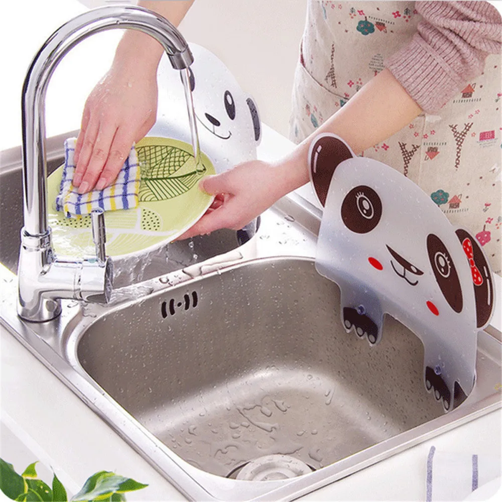 1PC Multifunction Panda Sink Sucker Splash Water Impermeable Baffle Screen Kitchen Bathroom Gadgets Wash Basin Stand Accessories
1PC Multifunction Panda Sink Sucker Splash Water Impermeable Baffle Screen Kitchen Bathroom Gadgets Wash Basin Stand Accessories
