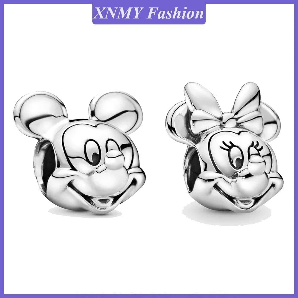 XNMY New Cute Silver Color Animal Mickey Minnie Dangle Charm Bead Fit Original Pandora Bracelet DIY Jewelry Making Women Gift
XNMY New Cute Silver Color Animal Mickey Minnie Dangle Charm Bead Fit Original Pandora Bracelet DIY Jewelry Making Women Gift