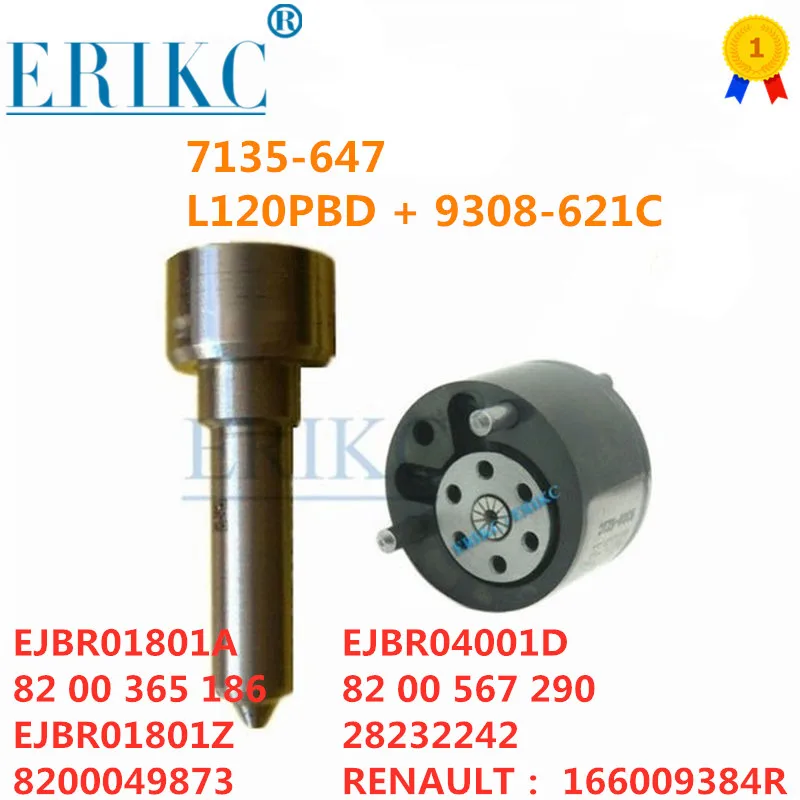EJBR04001D EJBR01801A EJBR01801Z Diesel Injector Repair Kit 7135-647 Nozzle L120PBD Control Valve 9308-621C for Euro 3 Injection
EJBR04001D EJBR01801A EJBR01801Z Diesel Injector Repair Kit 7135-647 Nozzle L120PBD Control Valve 9308-621C for Euro 3 Injection