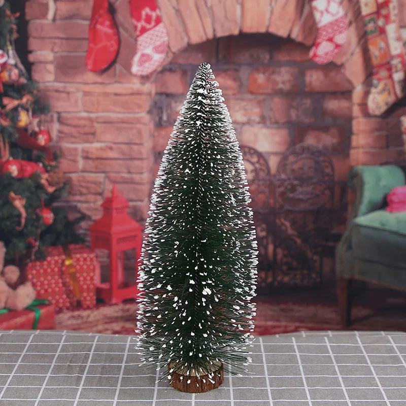 15-35 см DIY украшения для рождественской елки сизальная мини-сосна Рождественское