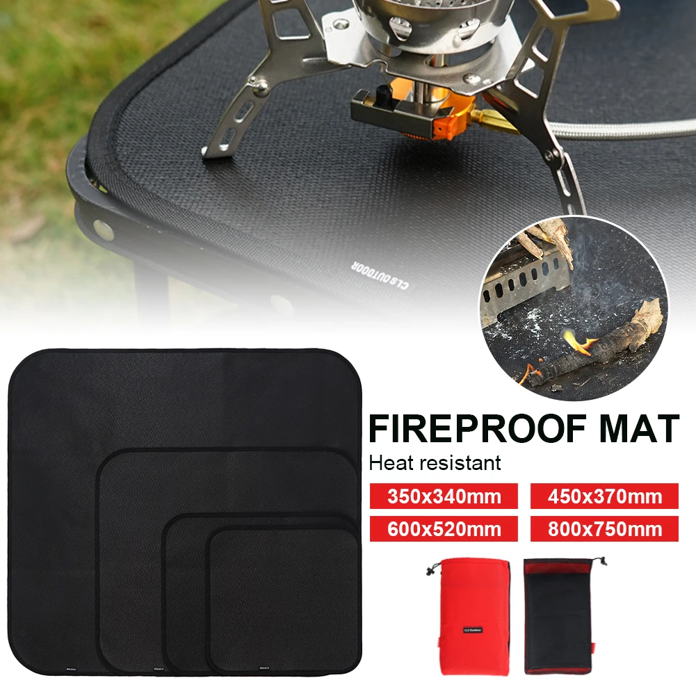 Outdoor Silicone Fireproof Cloth Fire Retardant High Temperature Resistant Mat with Storage Bag for Outdoor Camping Barbecue Mat
Outdoor Silicone Fireproof Cloth Fire Retardant High Temperature Resistant Mat with Storage Bag for Outdoor Camping Barbecue Mat