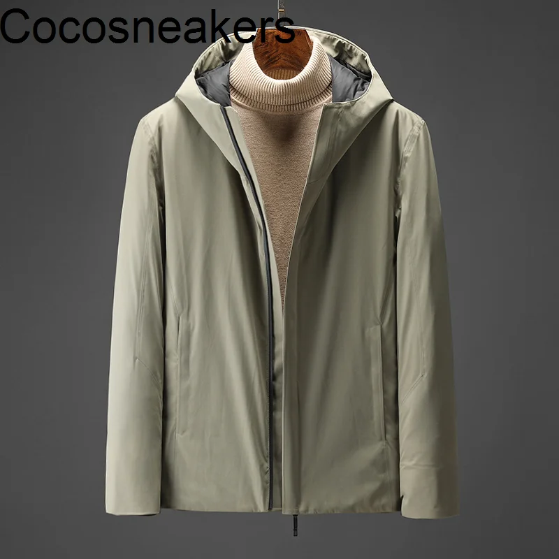 High grade outdoor windproof waterproof hooded warm coat gentleman white duck down high fluffy slim down jacket men
High grade outdoor windproof waterproof hooded warm coat gentleman white duck down high fluffy slim down jacket men