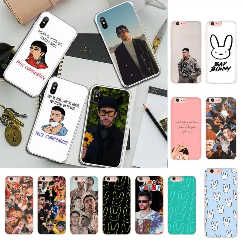 bad bunny Phone Case For iPhone X XS MAX 6 6s 7 7plus 8 8 Plus 5 5S se 2020 11 12pro max xr Funda cases
bad bunny Phone Case For iPhone X XS MAX 6 6s 7 7plus 8 8 Plus 5 5S se 2020 11 12pro max xr Funda cases