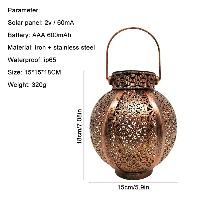 LED Solar Powered Lantern Solar Lamp Outdoor Garden Lights Decor With Handle Waterproof Lawn Landscape Lantern For Home Yard
LED Solar Powered Lantern Solar Lamp Outdoor Garden Lights Decor With Handle Waterproof Lawn Landscape Lantern For Home Yard