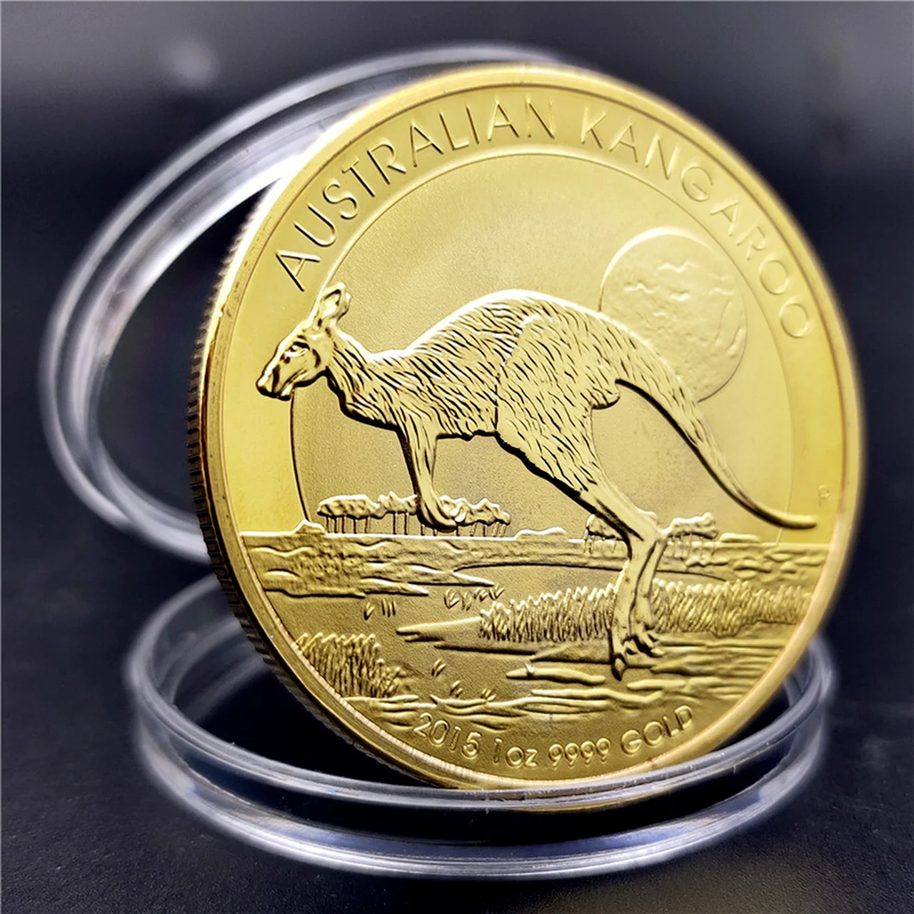 Kangaroo Gold Coin Australia Commemorative Coin British Commonwealth Queen Animal Coin Crafts Collection Home Decoration
Kangaroo Gold Coin Australia Commemorative Coin British Commonwealth Queen Animal Coin Crafts Collection Home Decoration