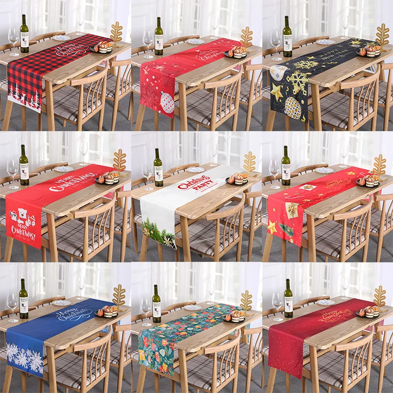 Christmas Polyester-cotton Plaid Table Runner Home Hotel Restaurant Christmas Decoration Tablecloth Nordic Style Two-color
Christmas Polyester-cotton Plaid Table Runner Home Hotel Restaurant Christmas Decoration Tablecloth Nordic Style Two-color