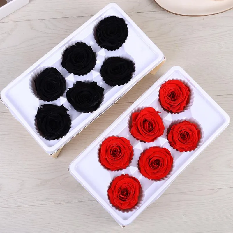 6 pcs/box B Grade 5-6cm Eternal Rose Preserved Artificial Flowers Rose Preserved Flowers Mother's Day Valentine Wedding Decor
6 pcs/box B Grade 5-6cm Eternal Rose Preserved Artificial Flowers Rose Preserved Flowers Mother's Day Valentine Wedding Decor