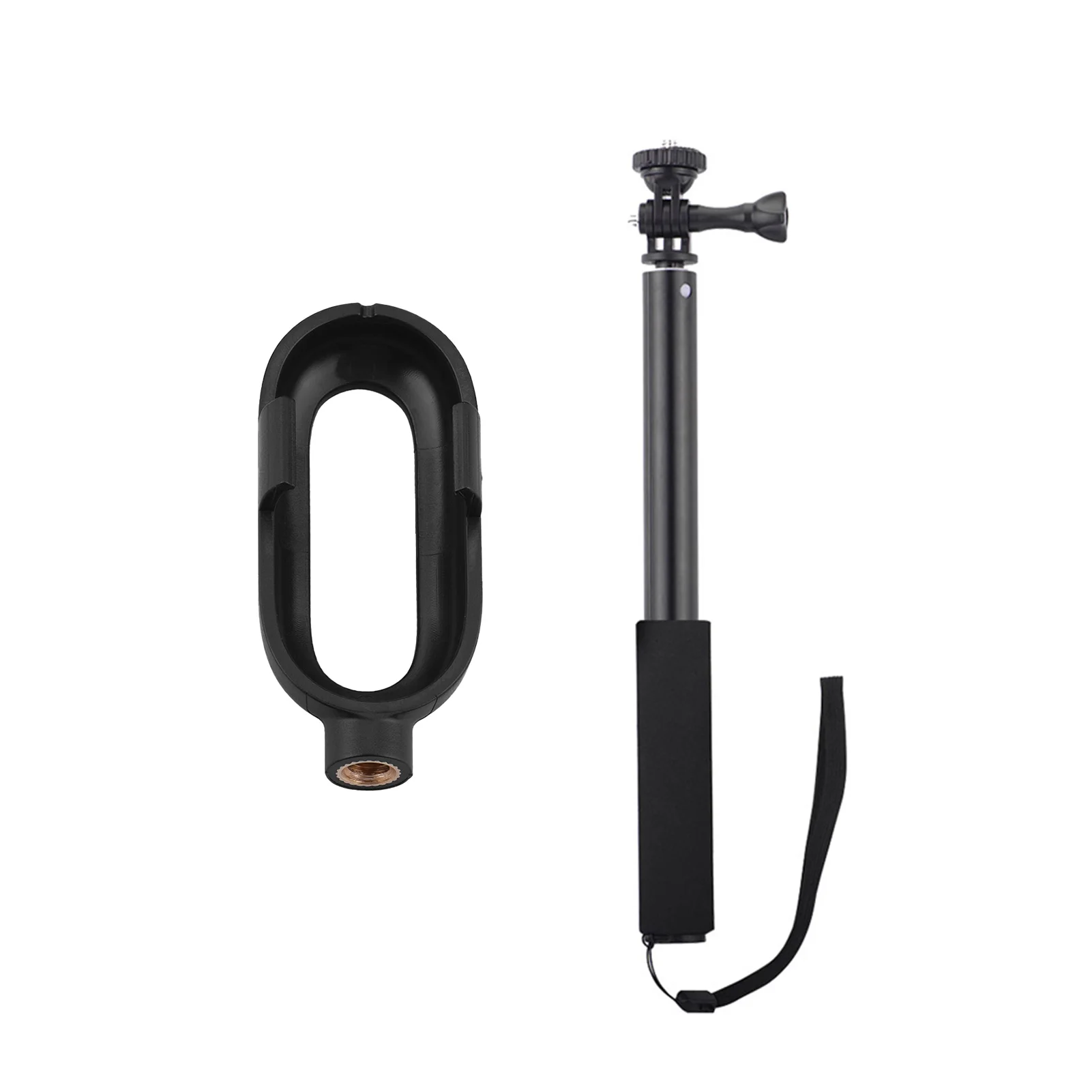 2pcs/set Cage Selfie Stick Camera Accessories Bracket Black Easy Install Housing Protective Frame Shell Fit For Insta360 Go2
2pcs/set Cage Selfie Stick Camera Accessories Bracket Black Easy Install Housing Protective Frame Shell Fit For Insta360 Go2