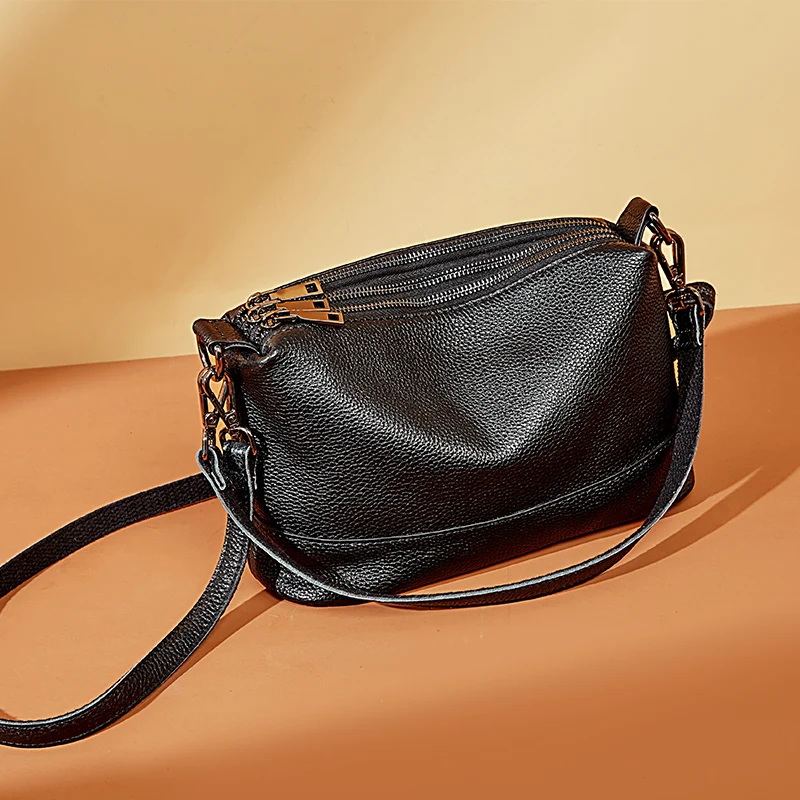 Multiple compartments Genuine Leather Women Messenger Bag Fashion Female Shoulder Bag Small Women Flap Bags Girls Cossbody Bags
Multiple compartments Genuine Leather Women Messenger Bag Fashion Female Shoulder Bag Small Women Flap Bags Girls Cossbody Bags