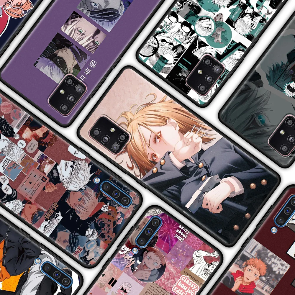 Cool Anime Jujutsu Kaisen Black TPU Silicone Case For Samsung Galaxy A51 A12 A21s A71 A31 A52 5G A32 4G A11 A72 A41 A42 Cover
Cool Anime Jujutsu Kaisen Black TPU Silicone Case For Samsung Galaxy A51 A12 A21s A71 A31 A52 5G A32 4G A11 A72 A41 A42 Cover