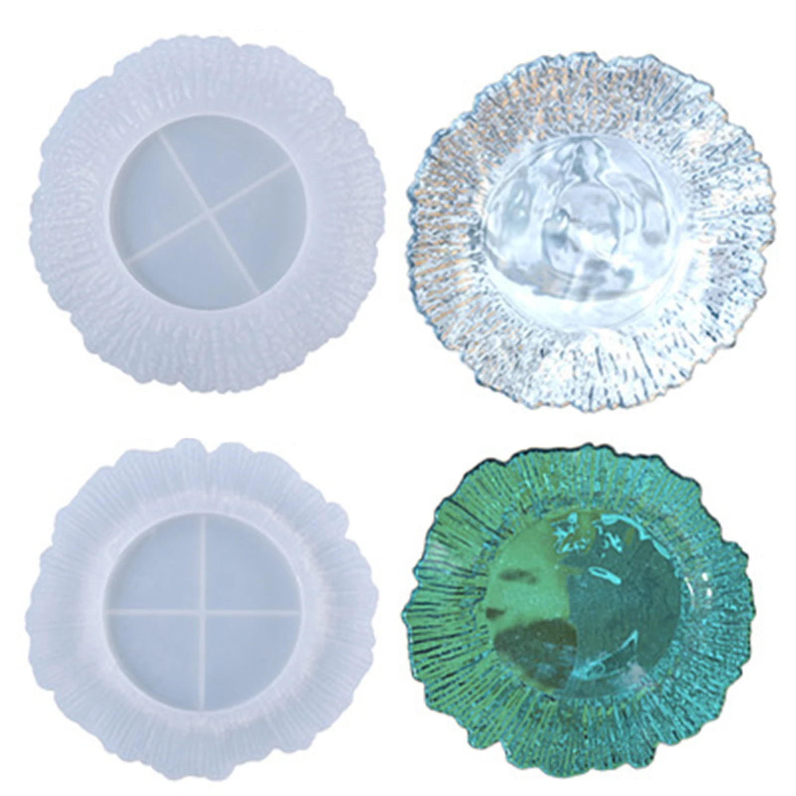 Silicone Resin Mold For Jewelry Making Irregular Plate White Crystal Epoxy Resin Mold Handmade DIY Craft Jewelry Making Tool
Silicone Resin Mold For Jewelry Making Irregular Plate White Crystal Epoxy Resin Mold Handmade DIY Craft Jewelry Making Tool