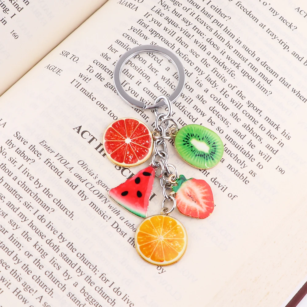 K2981 Strawberry Watermelon Lemon Cartoon Pendant Keychain Fruit Key Ring Holder Kids Gift Fashion Accessories Jewelry
K2981 Strawberry Watermelon Lemon Cartoon Pendant Keychain Fruit Key Ring Holder Kids Gift Fashion Accessories Jewelry