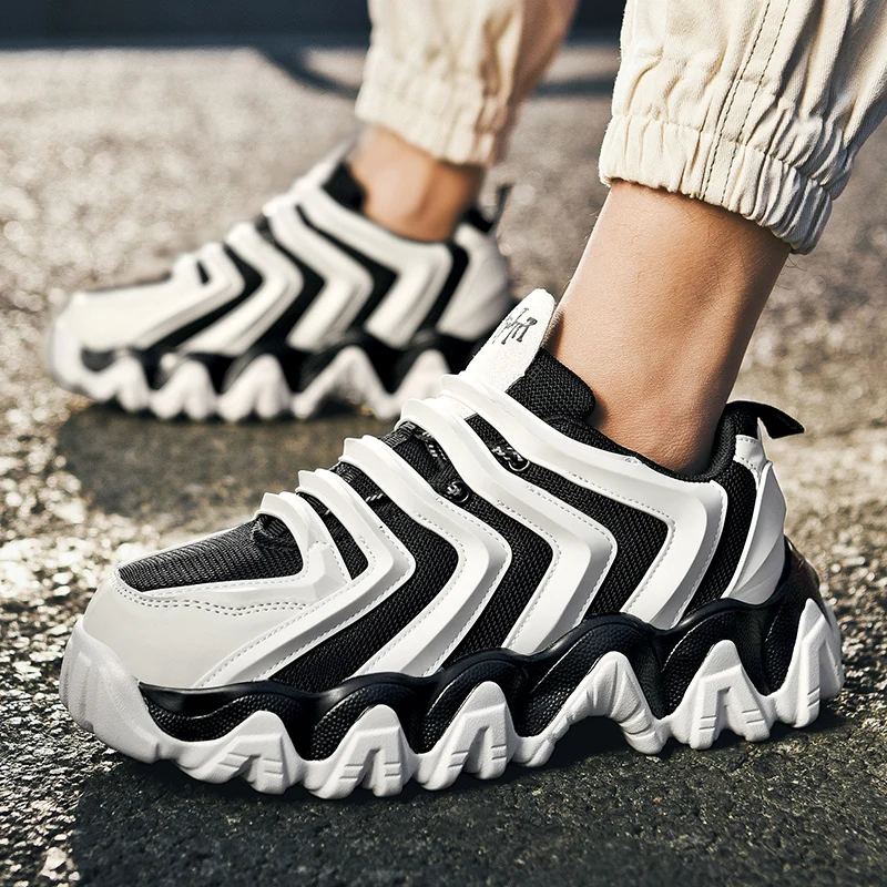 New Chunky Men's Sneakers Breathable Casual Shoes High Quality Tenis Shoes Outdoor Fashion No-slip Lovers Shoe Zapatillas Hombre
New Chunky Men's Sneakers Breathable Casual Shoes High Quality Tenis Shoes Outdoor Fashion No-slip Lovers Shoe Zapatillas Hombre