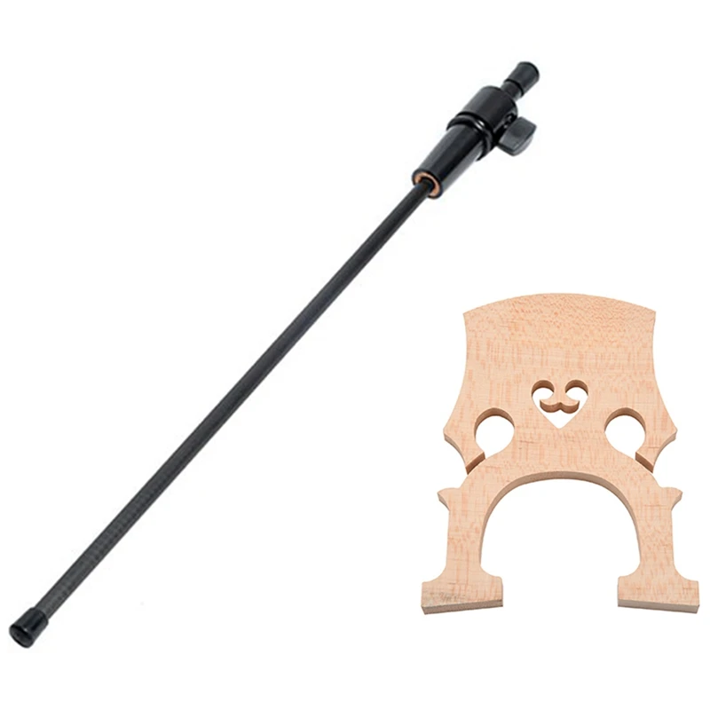 1 Pcs Carbon Fiber Cello Endpin 3/4 & 4/4 Cello Parts & 1 Pcs Cello Bridge for 4/4 Size Cello Exquisite Maple Material
1 Pcs Carbon Fiber Cello Endpin 3/4 & 4/4 Cello Parts & 1 Pcs Cello Bridge for 4/4 Size Cello Exquisite Maple Material