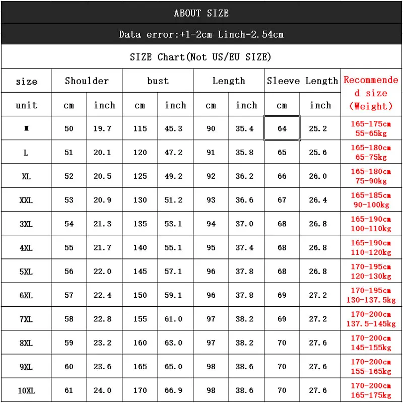 Winter Jacket For Men Winter Large Size 8XL 9XL 10XL Loose Hooded Warm Coat, Men's Black Jacket
Winter Jacket For Men Winter Large Size 8XL 9XL 10XL Loose Hooded Warm Coat, Men's Black Jacket