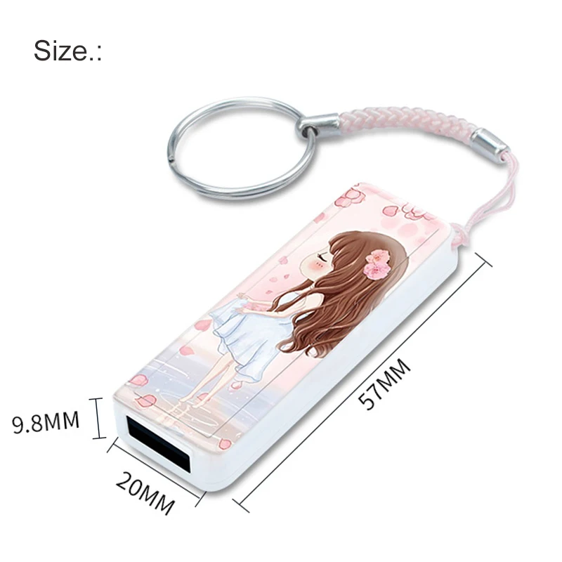 Персонализированные USB флеш-накопитель 4GB/8GB/16GB/32GB/64GB 128GB мультяшный Высокое