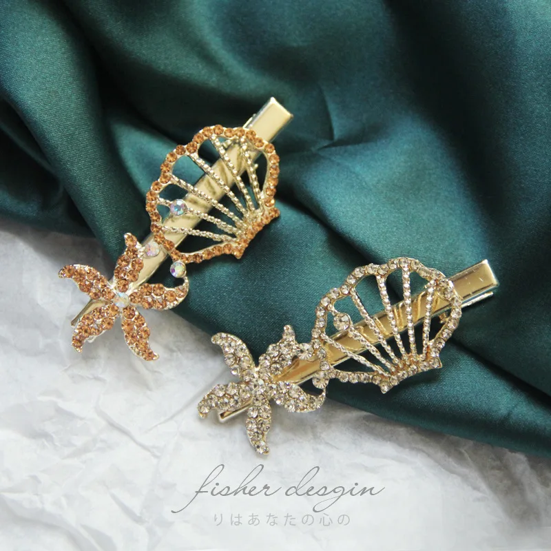 ins starfish pearl full diamond hairpin jewelry net red female hair accessories bangs broken hair forest fairy side clip 
ins starfish pearl full diamond hairpin jewelry net red female hair accessories bangs broken hair forest fairy side clip