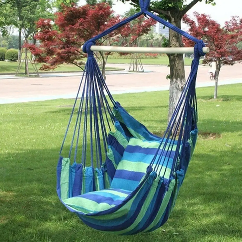 Strong 5 Color 150kg Relax Dormitory Hanging Hammock Hammock Chair Swing Furniture Student Student Hammock Dorm Adult Cradle
Strong 5 Color 150kg Relax Dormitory Hanging Hammock Hammock Chair Swing Furniture Student Student Hammock Dorm Adult Cradle