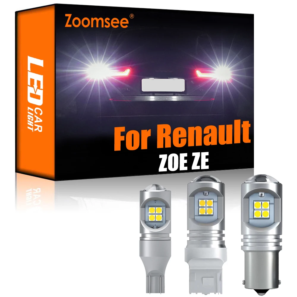 Zoomsee; Комплект из 2 предметов, белая обратный светодиодный для Renault ZOE ZE 2013-2018 Canbus наружные фонари заднего хода ошибок задние лампы светильник ...
Zoomsee; Комплект из 2 предметов, белая обратный светодиодный для Renault ZOE ZE 2013-2018 Canbus наружные фонари заднего хода ошибок задние лампы светильник ...