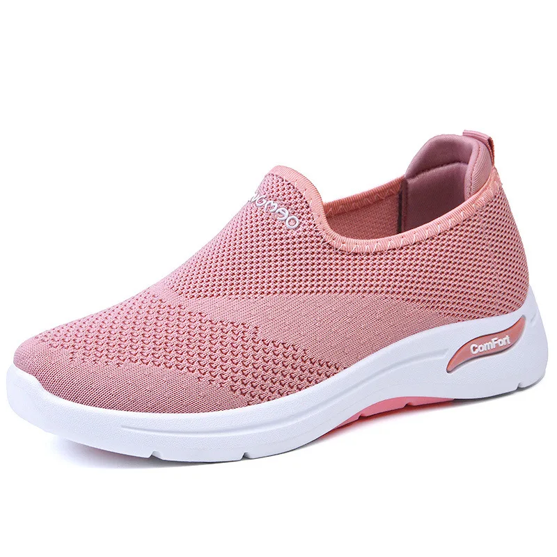 Sneakers for Women Knitted Woman Breathable Sock Vulcanized Women's Lace Up Tennis Shoes Female Sport Shoes Ladies Flat Big Size
Sneakers for Women Knitted Woman Breathable Sock Vulcanized Women's Lace Up Tennis Shoes Female Sport Shoes Ladies Flat Big Size