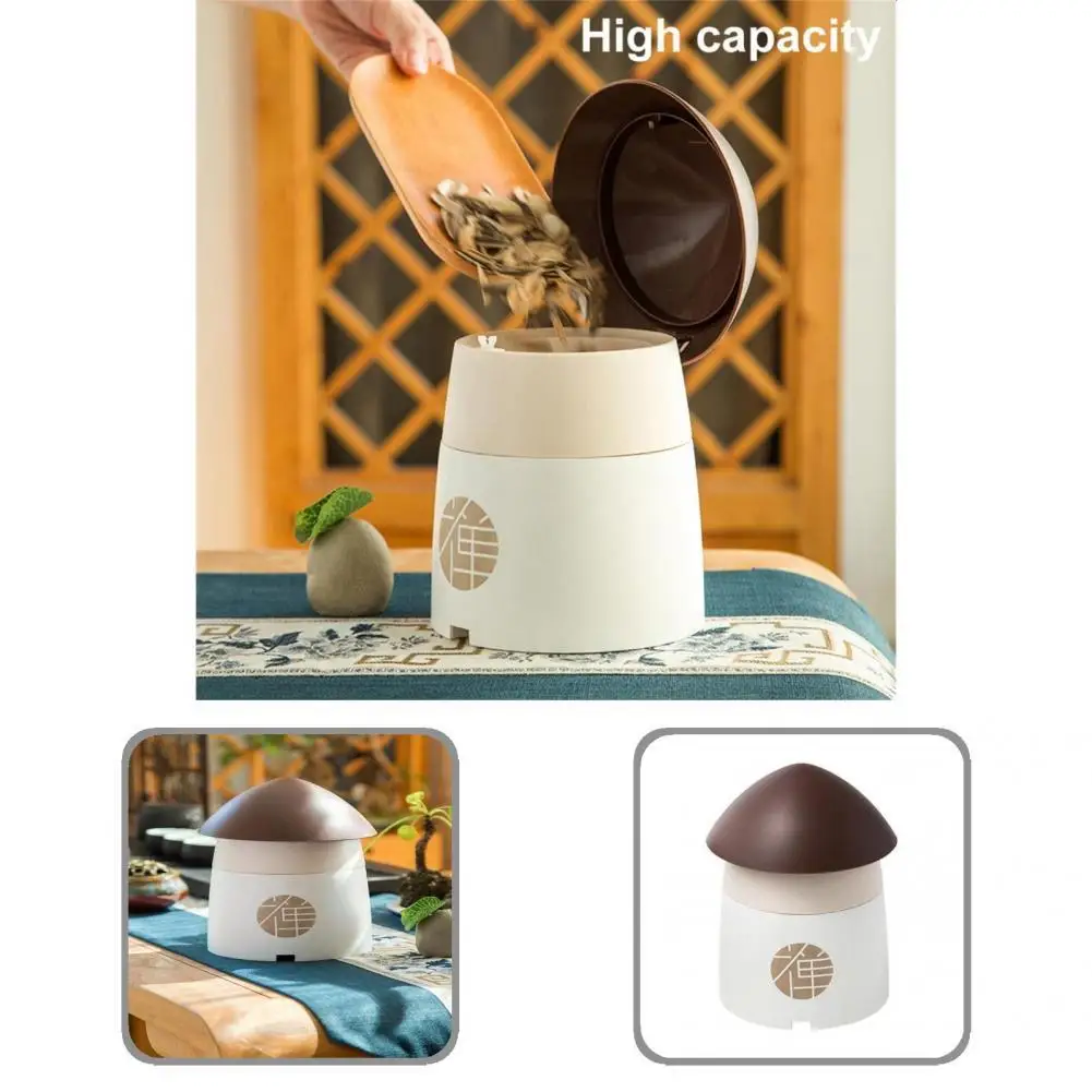 Mushroom Shape Cute Not Dirty Hand Trash Bucket Plastic Desktop Trashcan Space Saving for Home
Mushroom Shape Cute Not Dirty Hand Trash Bucket Plastic Desktop Trashcan Space Saving for Home