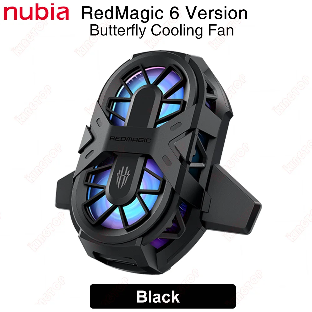 Оригинал Nubia красный Магия 6 Pro мобильный телефон Вентилятор охлаждения Dual Core RGB