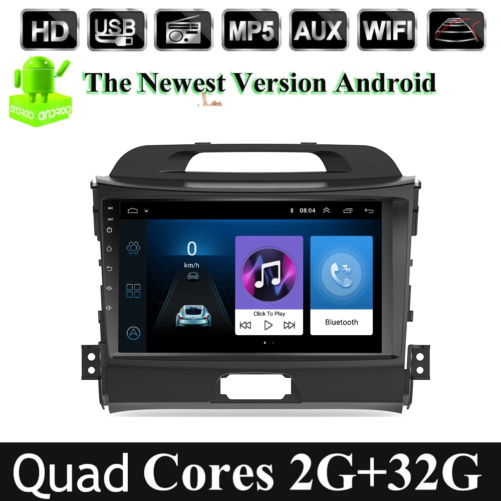 9inch Car Android 9.1 2 din car multimedia player car dvd for KIA sportage 2010 2011 2012 2013 2014 2015 headunit gps navigation
9inch Car Android 9.1 2 din car multimedia player car dvd for KIA sportage 2010 2011 2012 2013 2014 2015 headunit gps navigation