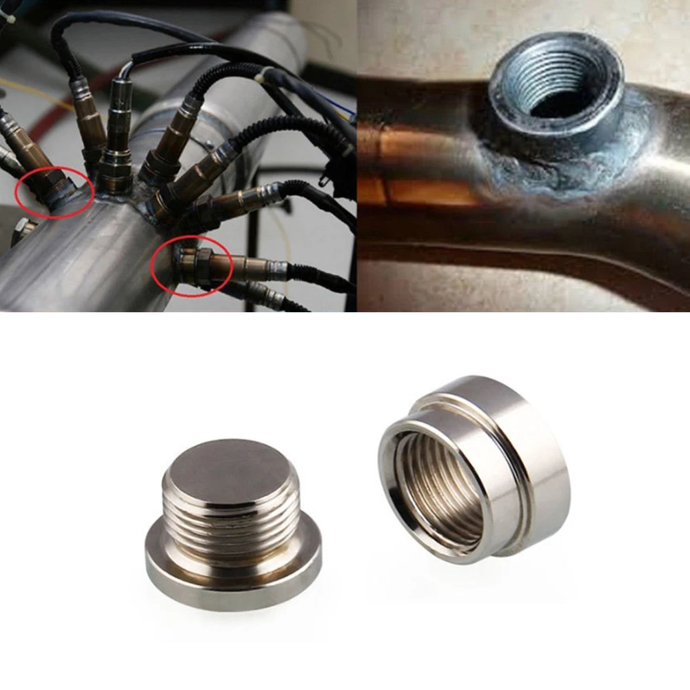 High Quality O2 Oxygen Sensor Metal Weld On Bung & Plug Wideband Nut & Cap Kit Set Tools
High Quality O2 Oxygen Sensor Metal Weld On Bung & Plug Wideband Nut & Cap Kit Set Tools