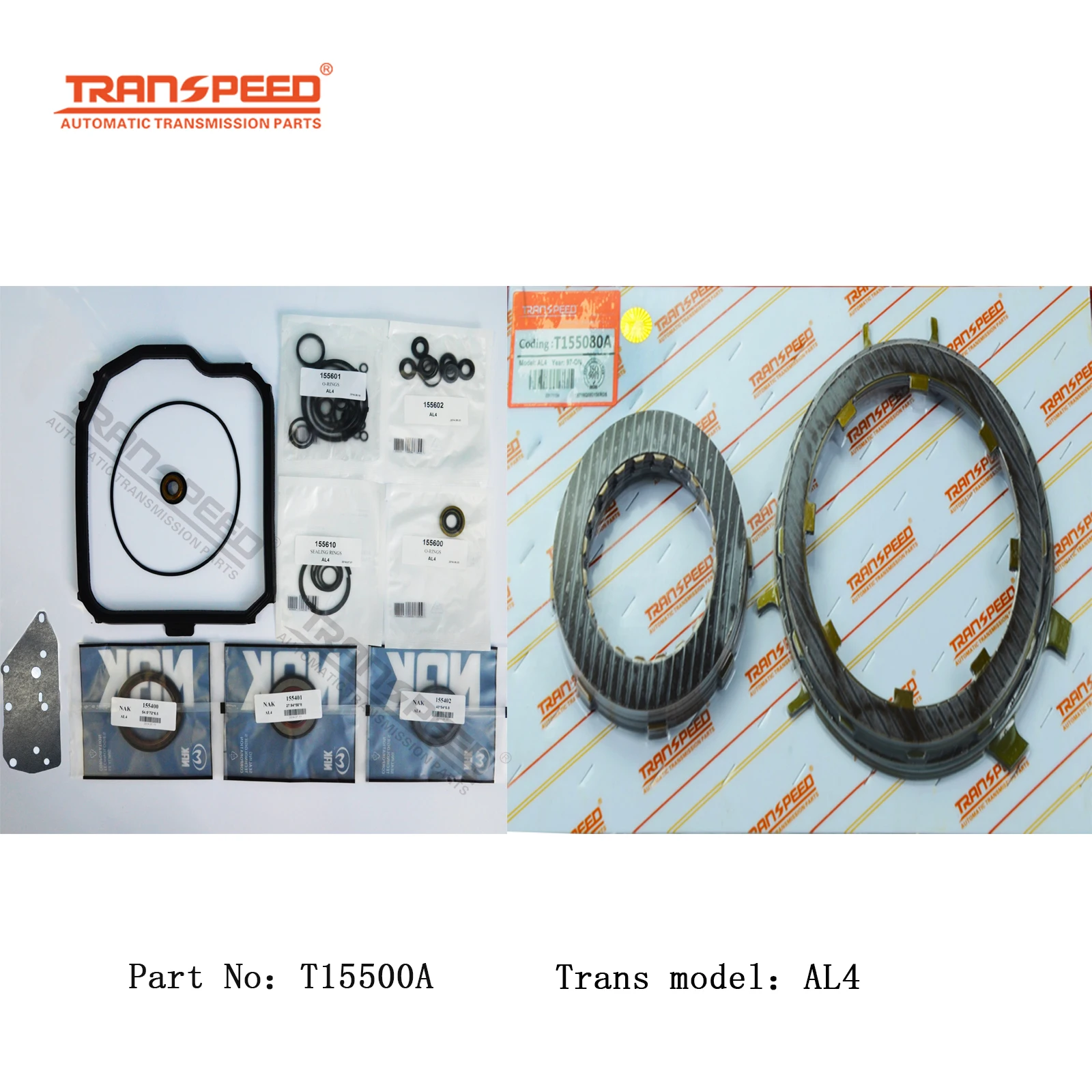 Набор для ремонта трансмиссии TRANSPEED Al4 Dpo для Citroen, Renault и Peugeot 
Набор для ремонта трансмиссии TRANSPEED Al4 Dpo для Citroen, Renault и Peugeot