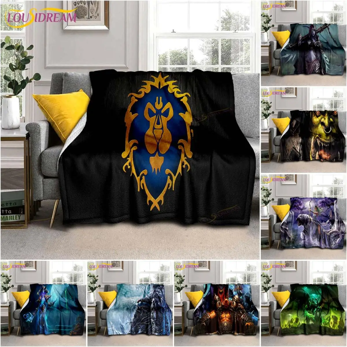 Фланелевое Одеяло World of Warcraft с 3D принтом для кровати, модное покрывало для пешего туризма и пикника, покрывало
Фланелевое Одеяло World of Warcraft с 3D принтом для кровати, модное покрывало для пешего туризма и пикника, покрывало