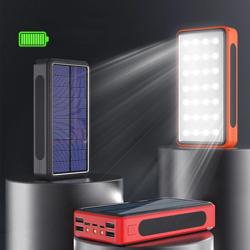 Solar Panel Powerbank 50000mAh with Flashlight Portable Charger 4 USB Type C Poverbank For iPad iPhone Samsung Xiaomi Power CD22
Solar Panel Powerbank 50000mAh with Flashlight Portable Charger 4 USB Type C Poverbank For iPad iPhone Samsung Xiaomi Power CD22
