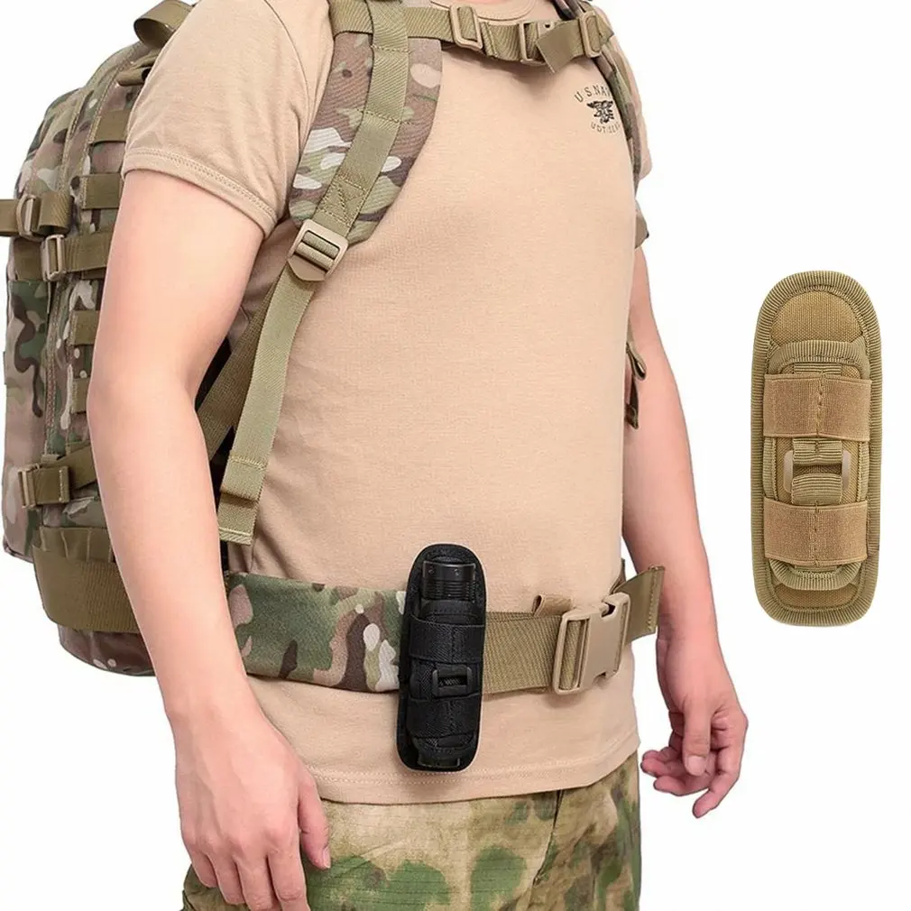 1 Pc Tactical 360 Degrees Rotatable Flashlight Pouch Bag Holster Torch Case for Belt Torch Cover Hunting Lighting Accessories
1 Pc Tactical 360 Degrees Rotatable Flashlight Pouch Bag Holster Torch Case for Belt Torch Cover Hunting Lighting Accessories