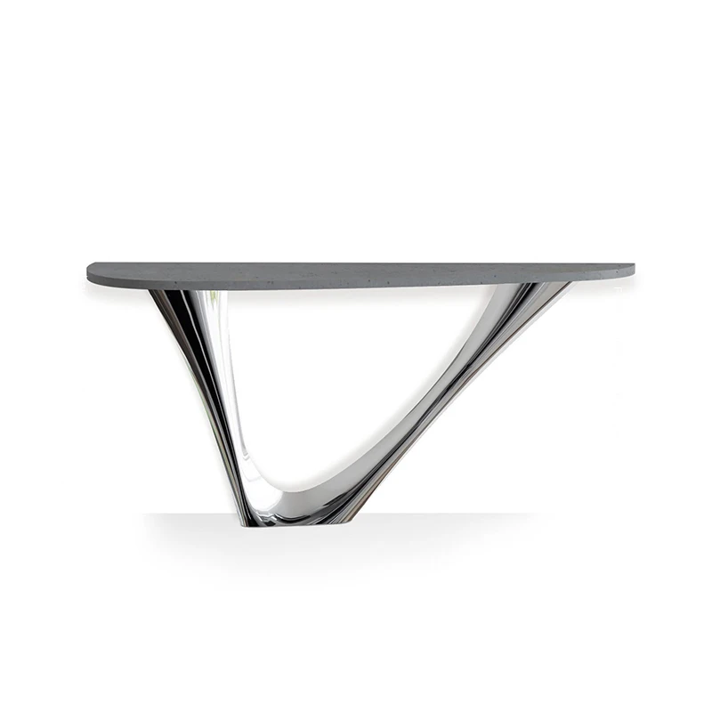 zq Nordic Modern Art Decorative Stainless Steel Fork Side Table Console Tables Living Room
zq Nordic Modern Art Decorative Stainless Steel Fork Side Table Console Tables Living Room