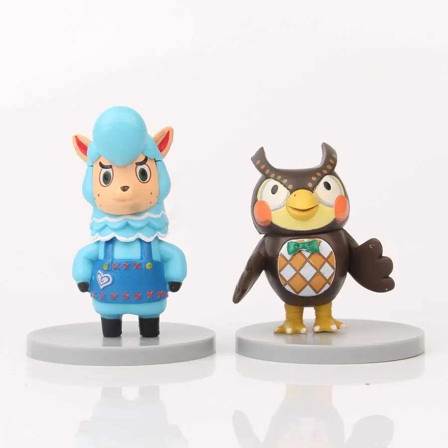 8pcs/lot New Animal Crossing Action Figures Tom Nook Mabel Resetti Isabelle K.K PVC Model Toys Gifts for Children 181
8pcs/lot New Animal Crossing Action Figures Tom Nook Mabel Resetti Isabelle K.K PVC Model Toys Gifts for Children 181