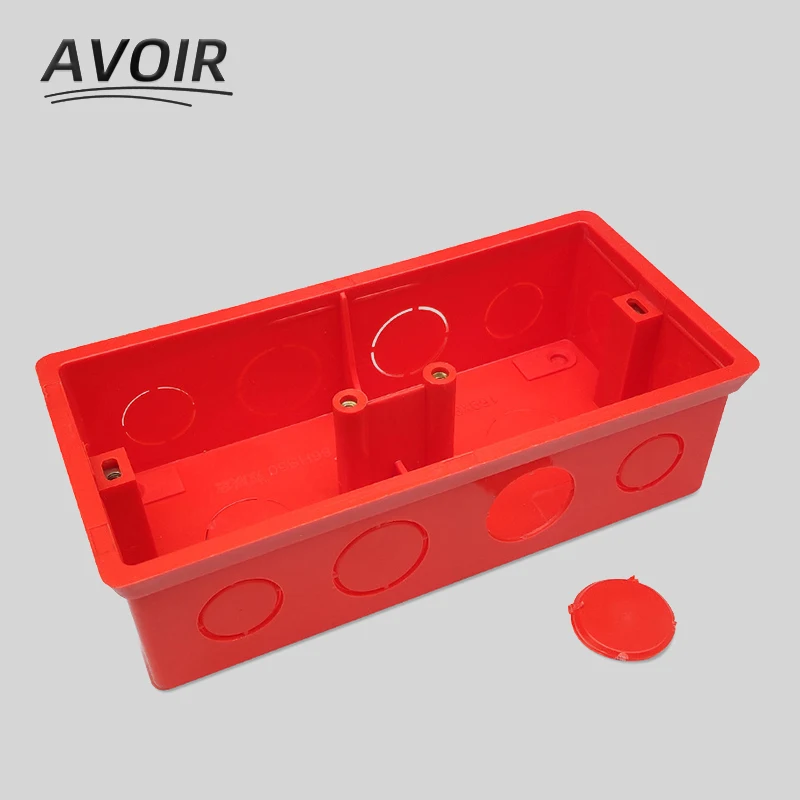 Avoir Wall Installation Dark Box Electrical Socket Switch Concealed Mounting Box Double 86 Type Plastic Hidden Wire Junction Box
Avoir Wall Installation Dark Box Electrical Socket Switch Concealed Mounting Box Double 86 Type Plastic Hidden Wire Junction Box
