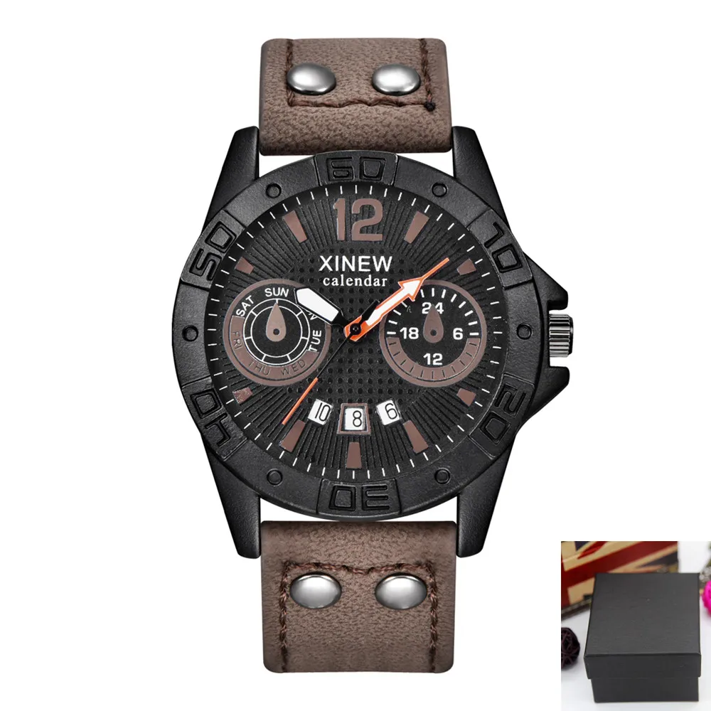 XINEW часы мужские модные кварцевые часы мужские кожаные аналоговые спортивные подарки бизнес наручные часы Montres de Marque de Luxe
XINEW часы мужские модные кварцевые часы мужские кожаные аналоговые спортивные подарки бизнес наручные часы Montres de Marque de Luxe