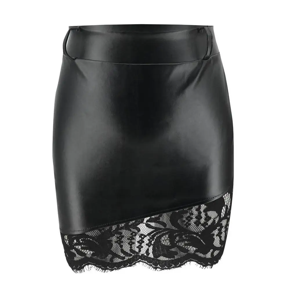 leather skirt Women's Sexy High Waist Leather Skirt ladies Casual Mini Half Skirt faldas mujer moda 2020
leather skirt Women's Sexy High Waist Leather Skirt ladies Casual Mini Half Skirt faldas mujer moda 2020