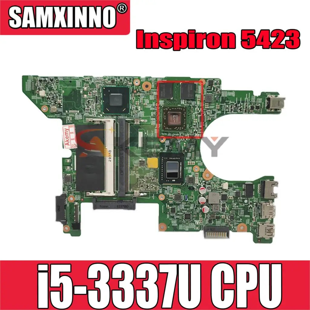 Original Laptop motherboard For DELL Inspiron 5423 i5-3337U Mainboard CN-0K76FX 0K76FX 11289-1 SR0XL 216-0833018 1GB DDR3
Original Laptop motherboard For DELL Inspiron 5423 i5-3337U Mainboard CN-0K76FX 0K76FX 11289-1 SR0XL 216-0833018 1GB DDR3