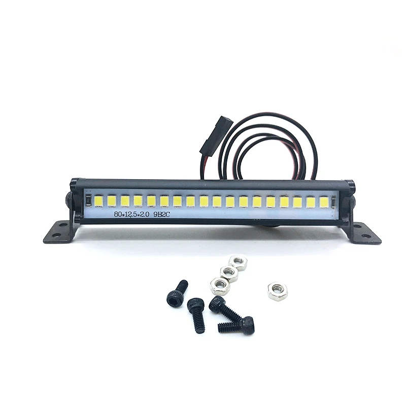 Super Bright 18LED 8M Lights Bar for 1/10 RC Crawler Car Axial SCX10 TRX4 KM2 CC01
Super Bright 18LED 8M Lights Bar for 1/10 RC Crawler Car Axial SCX10 TRX4 KM2 CC01