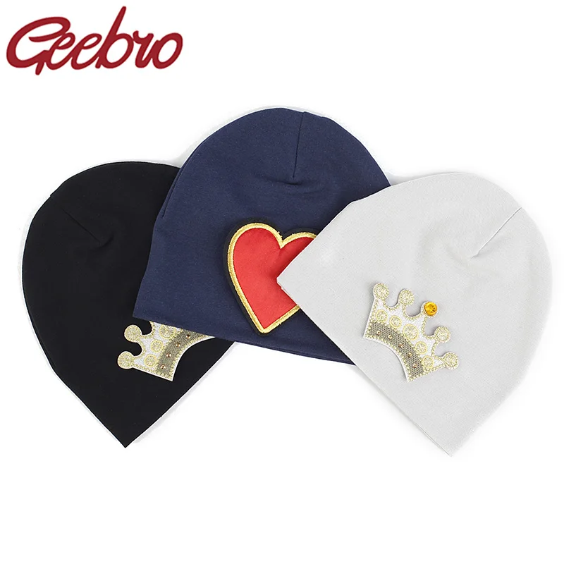 Geebro Newborn Leisure Crown heart Solid Color Beanies Cotton Knitted Hat For Girls Kid Boys Casual Cap Winter Beanie
Geebro Newborn Leisure Crown heart Solid Color Beanies Cotton Knitted Hat For Girls Kid Boys Casual Cap Winter Beanie