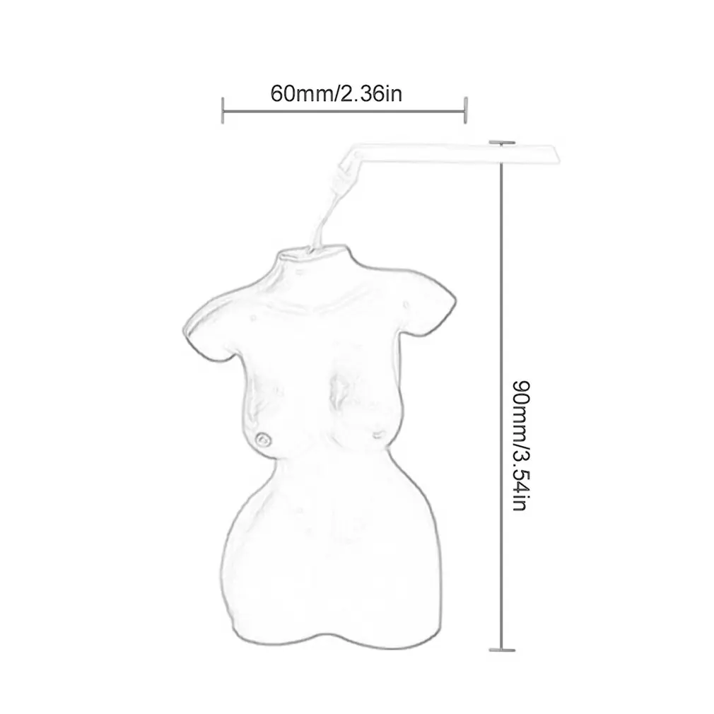 3D Soy Wax Body Art Candle Silicone Mold for Women Model Human Body Silicone Mold Crystal Resin Wax Mold Aromatherapy Candle
3D Soy Wax Body Art Candle Silicone Mold for Women Model Human Body Silicone Mold Crystal Resin Wax Mold Aromatherapy Candle