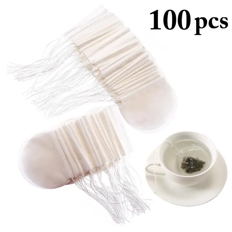 Multisize 100Pcs/set Disposable Tea Bags Bag Infuser With String Heal Seal Sachet Filter Paper Empty Tea Bags For Herb Loose Tea
Multisize 100Pcs/set Disposable Tea Bags Bag Infuser With String Heal Seal Sachet Filter Paper Empty Tea Bags For Herb Loose Tea