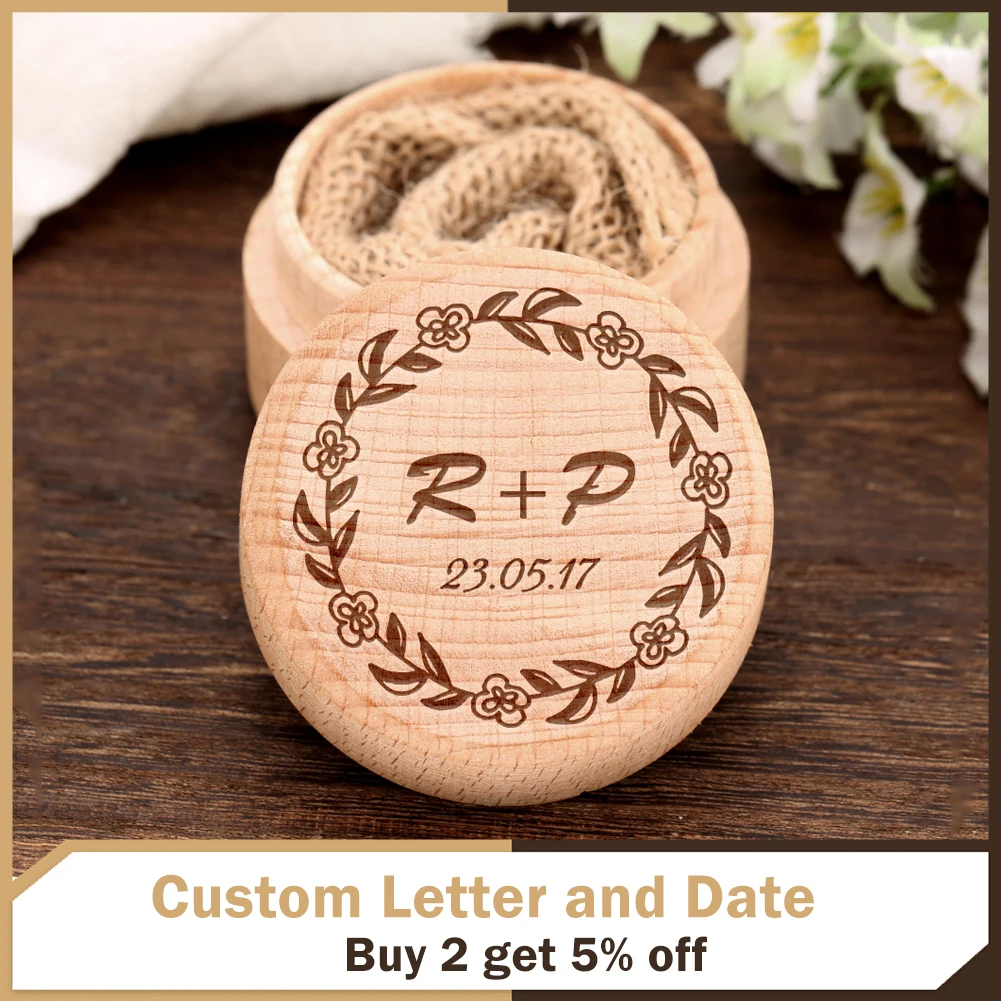 Jewelry Wood Storage Box Anniversary Gifts Ring Boxes Personalized Customized Letter and Date Rustic Wedding Rings Box Holders 
Jewelry Wood Storage Box Anniversary Gifts Ring Boxes Personalized Customized Letter and Date Rustic Wedding Rings Box Holders
